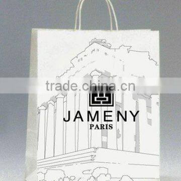 New design cloth carrying paper bag