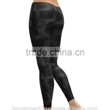 Custom Women Dye Sublimation Printing Yoga Legging BT_DFF_003