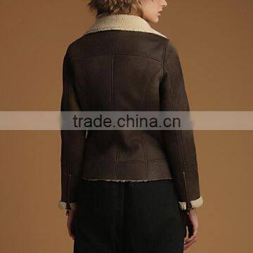 Multicolour Fashion Fox Fur 2014 Wool Overcoat Medium-long Fur Coat photo-3