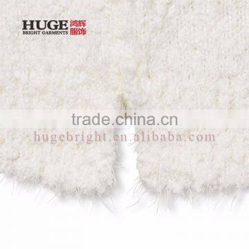 Casual Wearing Long Sleeve Pullover Sweater Girl photo-2