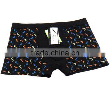 Colorful Printing Men Shorts Sexy Men Bamboo Fabric Underwear Stocklot Men Boxers photo-6