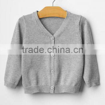 Baby V-neck Cardigan Sweater With Buttons photo-2