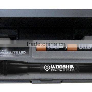 LED 2 AA Mini Mag-Lite Flashlight - Features MAG-LED Technology and Comes With Your Logo photo-2