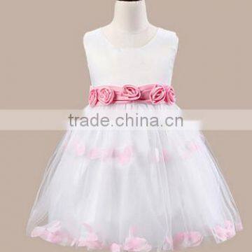 Latest Design High Quality Lace Party Wear Dress Round Neck Party Dress Walson