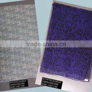 Cotton Scarf, Viscose Neckwear, Long Scarf photo-2