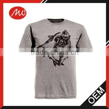 Man polyester classic design animal print tee shirts for wholesale