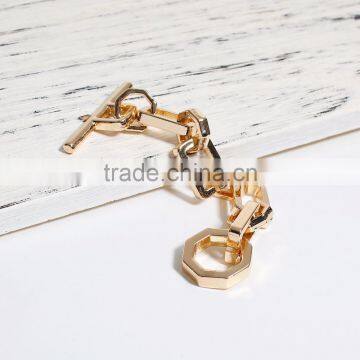 Zinc Based Alloy Purse Accessories Gold Plated 11cm(4 3/8"), 1 Piece photo-3