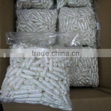 raw white 70d/2 filiamnet polyester cocoon bobbin sewing thread for schiffli machine