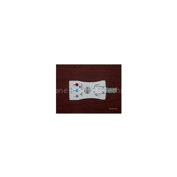 Light Weight White Graphic Overlay Membrane With Touch Screen Panel