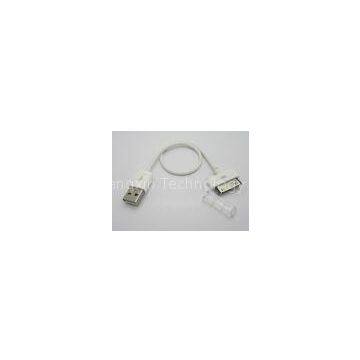 2m Type A To Type B Iphone Sync Cables With Copper Conductor ROHS / UL