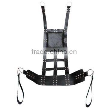 PLAY ROOM GENUINE LEATHER SEX SWING/SLING 100% ADULT FUN