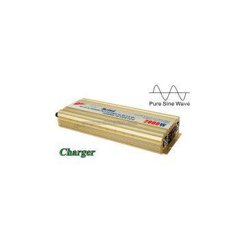 Hot Selling Pure Sine Wave Built-In Charger DC to AC Continuous 2000W Peak 4000 Watt Universal Socket Power Inverter