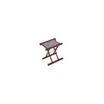 wooden camping chair