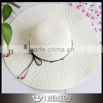 Wholesale Ladies Fashion Straw Sun Hat photo-2