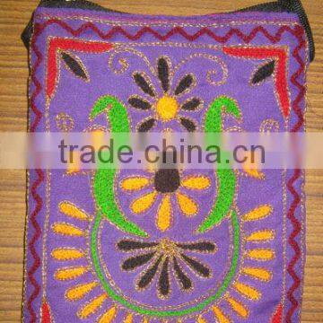 Handmade passport bag, Indian Passport case