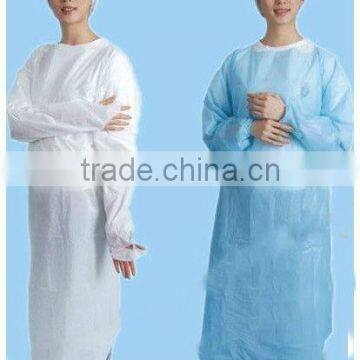 PE protection gown/PE surgical gown