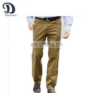 Custom 100% Cotton Mens trousers Wholesale