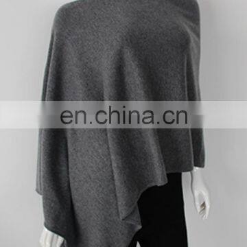 Knitting Pure 100%cashmere poncho wraps for women