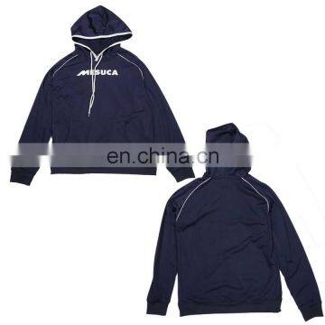 High quality fleece hoodie/ no zipper hoodie jacket for men