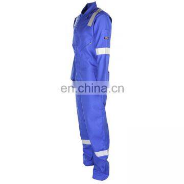 Custom 100%cotton Fire Retardant Protection Coverall for Oil Industry