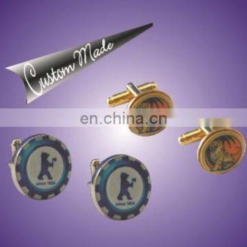 2017 New arrival!!! Corporate uniform customized cufflink