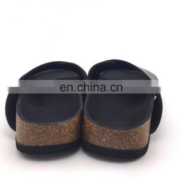 Wholesale Birken Cork Sandal Leather Stock Slippers Mens Oxford Slipper photo-3