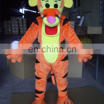 2016 pink nose Tigger Adult Mascot Costume For Fancy dress