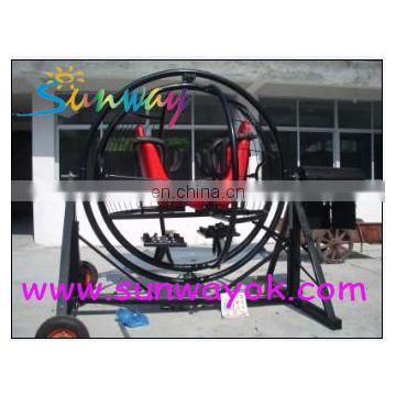 funny 2 rings gyroscope , gyroscope machine for amusement or playing