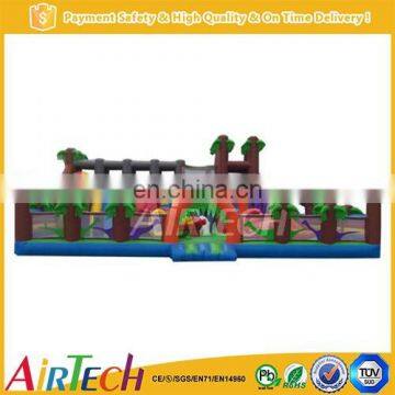 Big inflatable forest funcity for people