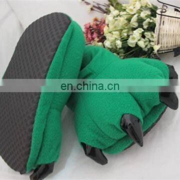 HI CE/ASTM/AZO standard adult plush home palm animal slipper