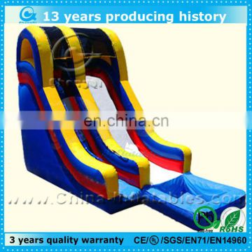 adult size inflatable water slide,water pool inflatable jungle water slide