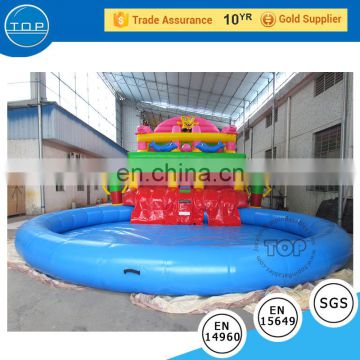 Giant Inflatable Water Slide , inflatable long water slide