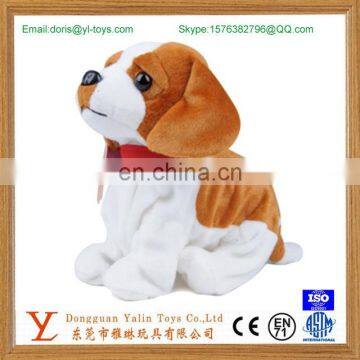 Moving electronic plush dog toy for kids