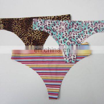 Hot selling printed free cut thong