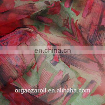 2015 fashion design printing fabric for dresses