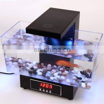 2017 Creative Mini led Desktop Aquarium Accessories