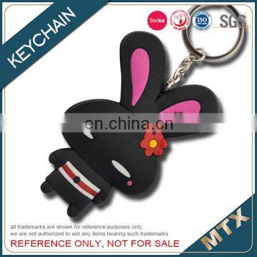 Hot sale Custom Soft PVC key ring