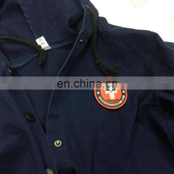 Custom Design 2D 3D PVC Patches/ Round Shape Custom Garment Rubber Patch With Logo photo-5