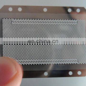 Custom Metal shaving razor blade of chemical etching