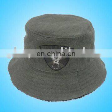 embroidery washed bucket hat the summer man head-gear