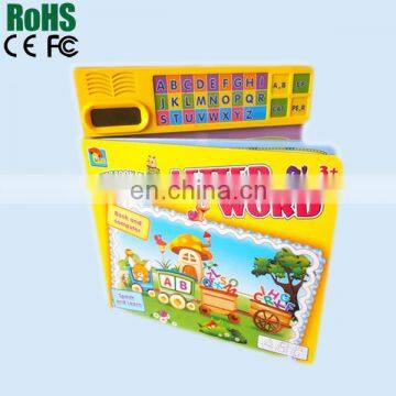 Customized Hardcover Children Sound Book & Reading Pen,Kids Touch English Talking Book