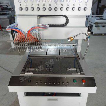 12 color factory sales pvc patch making machine, pvc dispensing machine