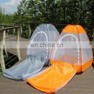 Portable free installation and folding nets pop up tent