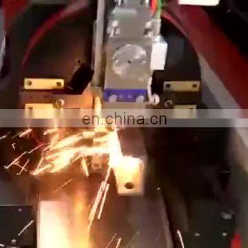 China  SS UV CS MS  pipe brass carbon iron gold aluminum die board 500w tube fiber laser 1 kw cutting machine