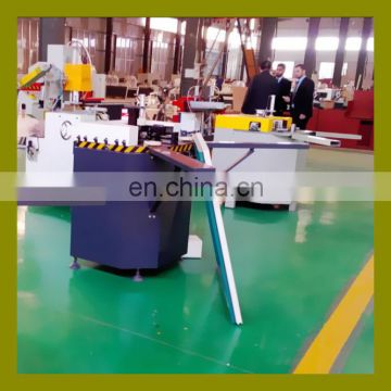 (0086 15215319839) Alu-alloy Window Corner Combining Machine Aluminium Window Production Line