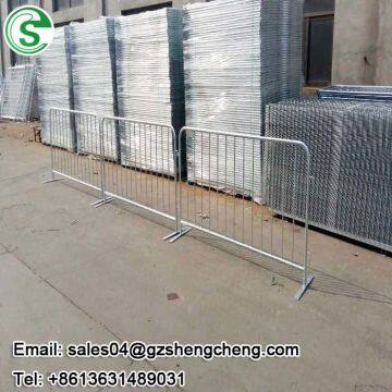 High quality 304 stainless steel barricade crowd control barrier