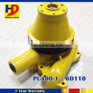 High Quality For PC400-1 S6D110 SA6D110 6D110 Engine Water Pump 6138-61-1860