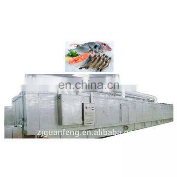 New Seafood IQF Tunnel Freezer For Fish Shrimp