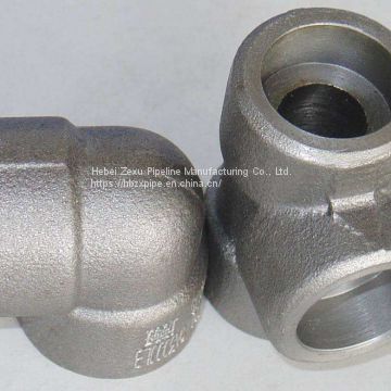 ASTM A182 F304 forged elbow, forged tee