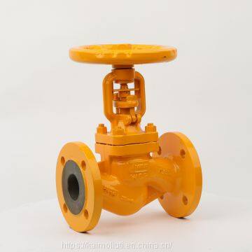 WCB Natural Fuel Gas Bellows Globe Valve